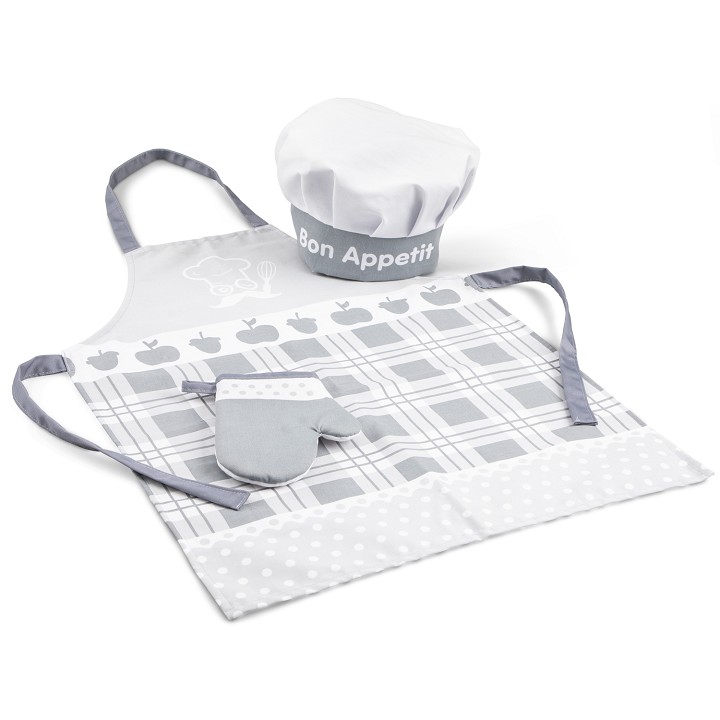 Apron set - white